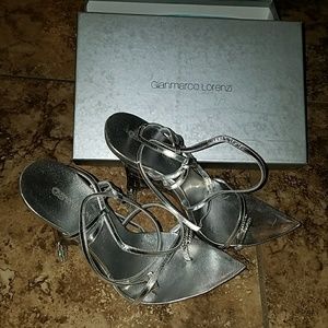 Brand New Gianmarco Lorenzi strappy heels.